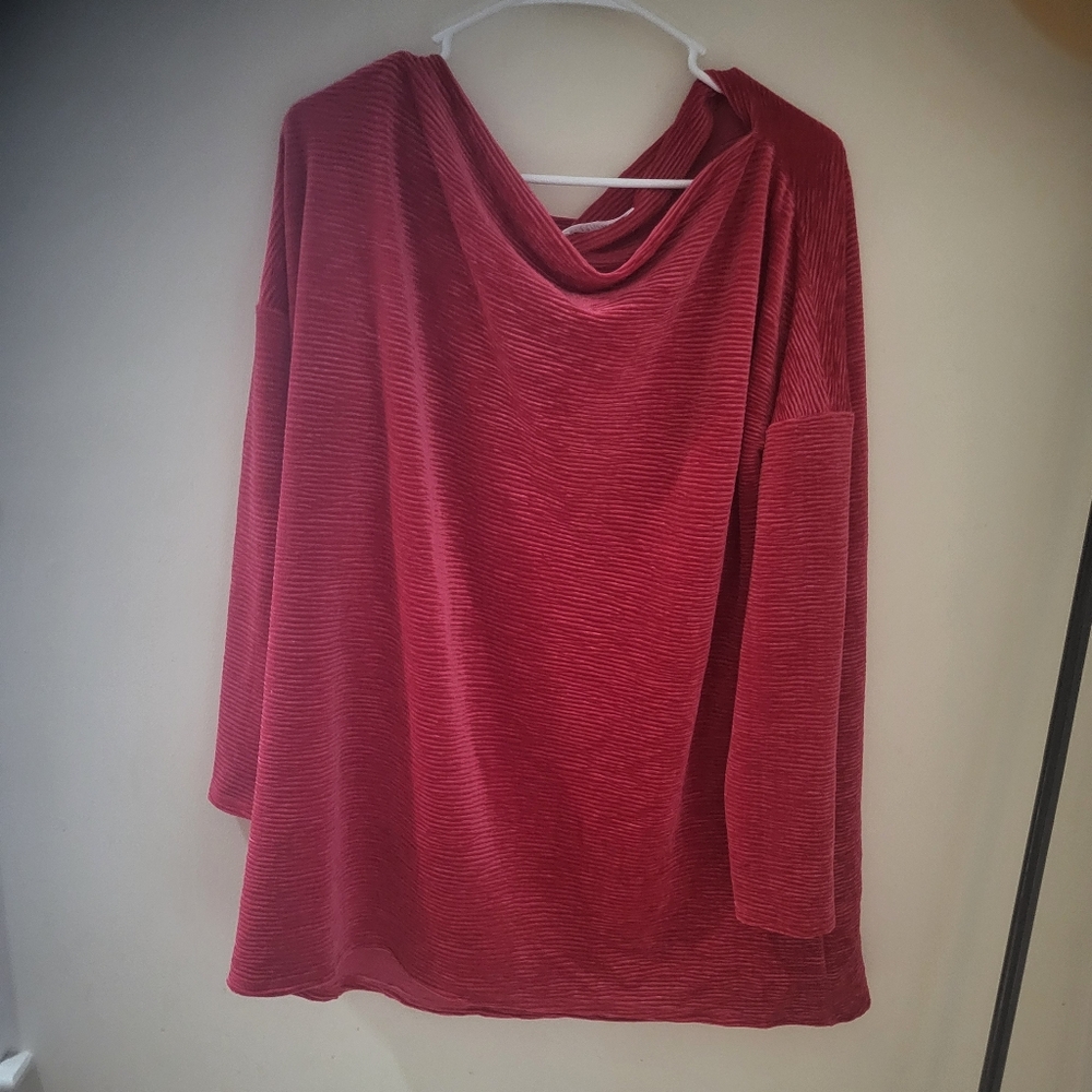 Macaron Blouse Size 1X/2X Nwot